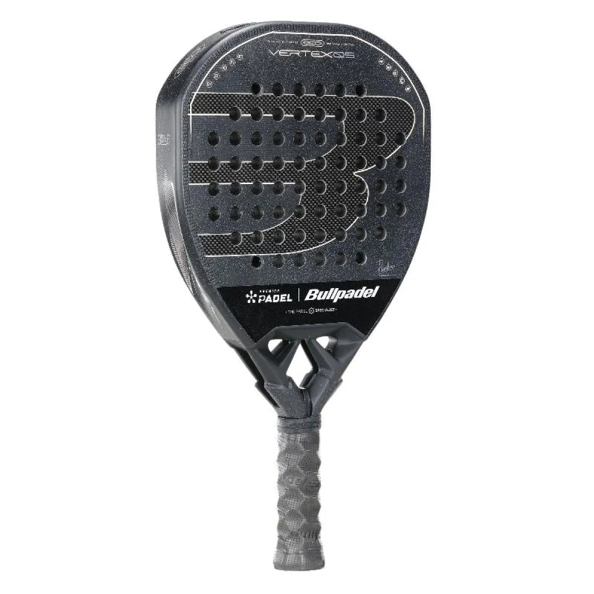 Raquette padel Bullpadel Pablo Cardona Vertex 05 Geo Premier Padel 2026 — vue de profil 2