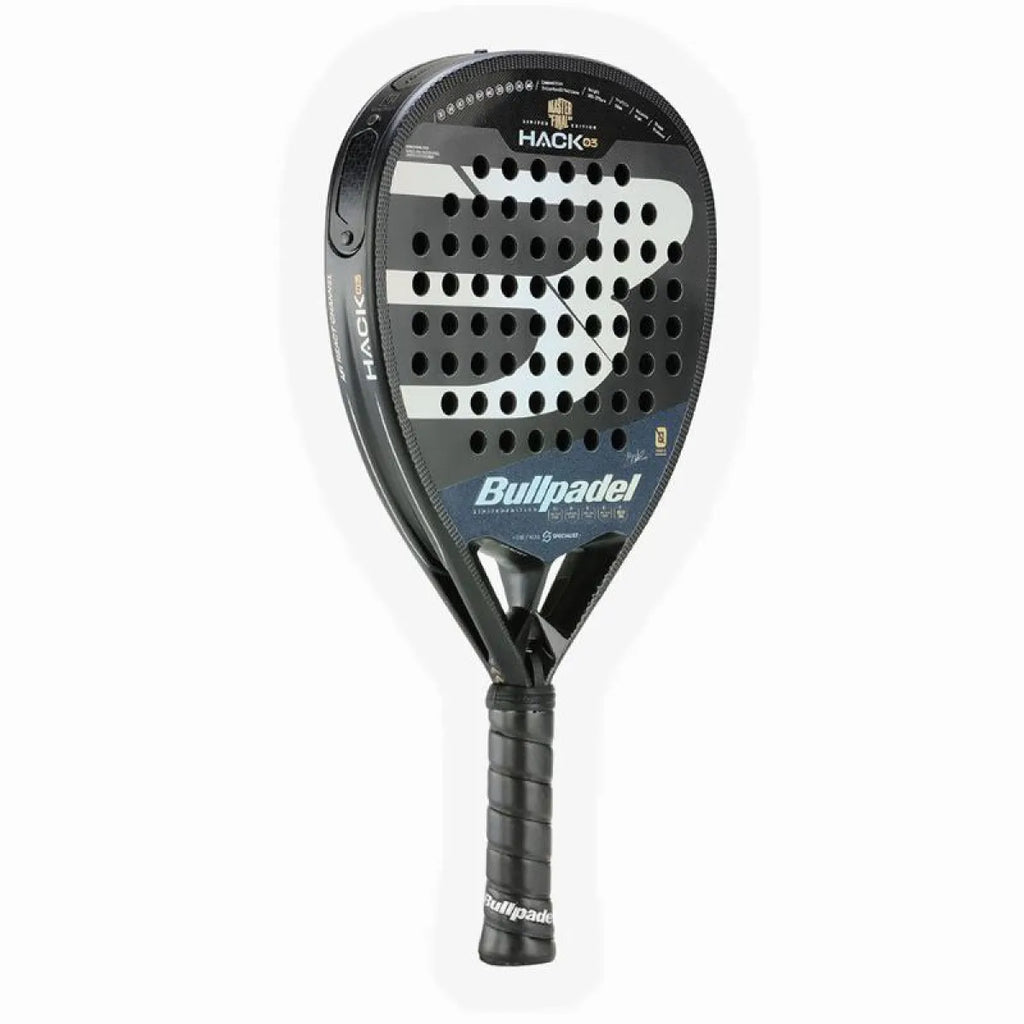 Raquette padel Bullpadel Paquito Navarro Hack 03 Master Final 23 — vue de profil 2