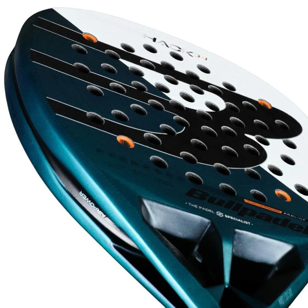 Raquette padel Bullpadel Paquito Navarro Hack 04 2025 — vue en perspective