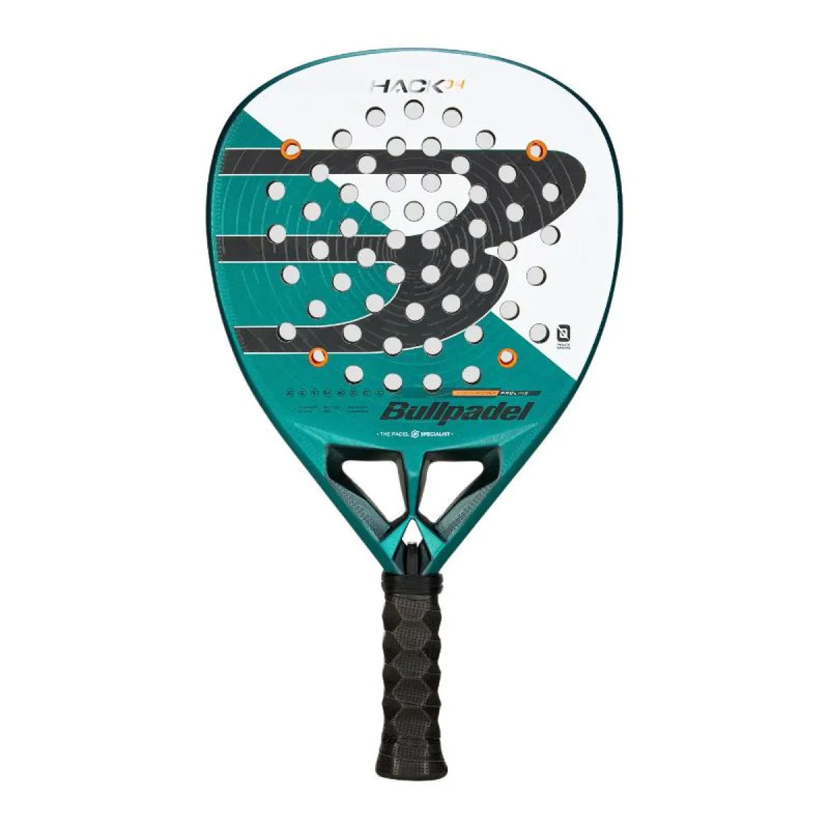 Raquette padel Bullpadel Paquito Navarro Hack 04 2025 — vue de face