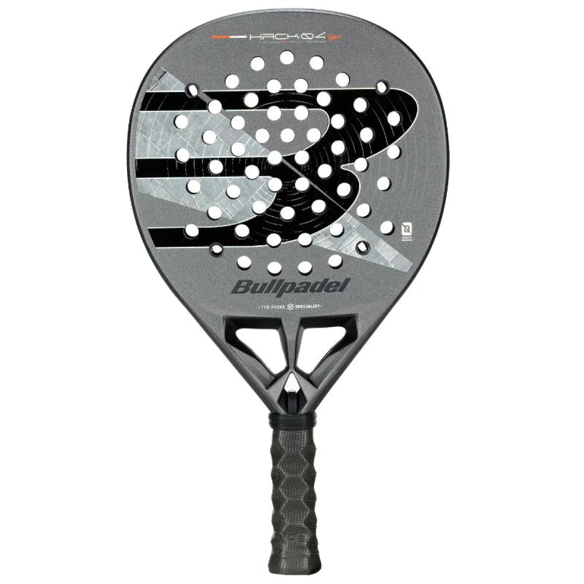 Raquette padel Bullpadel Paquito Navarro Hack 04 Hybrid 2026 — vue de face