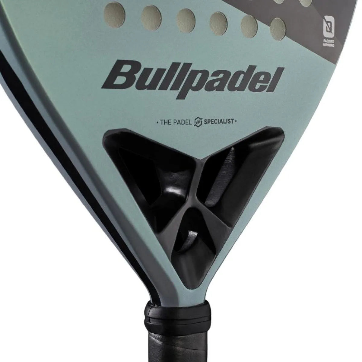 Raquette padel Bullpadel Paquito Navarro Hack 04 Junior 2026 — vue angle
