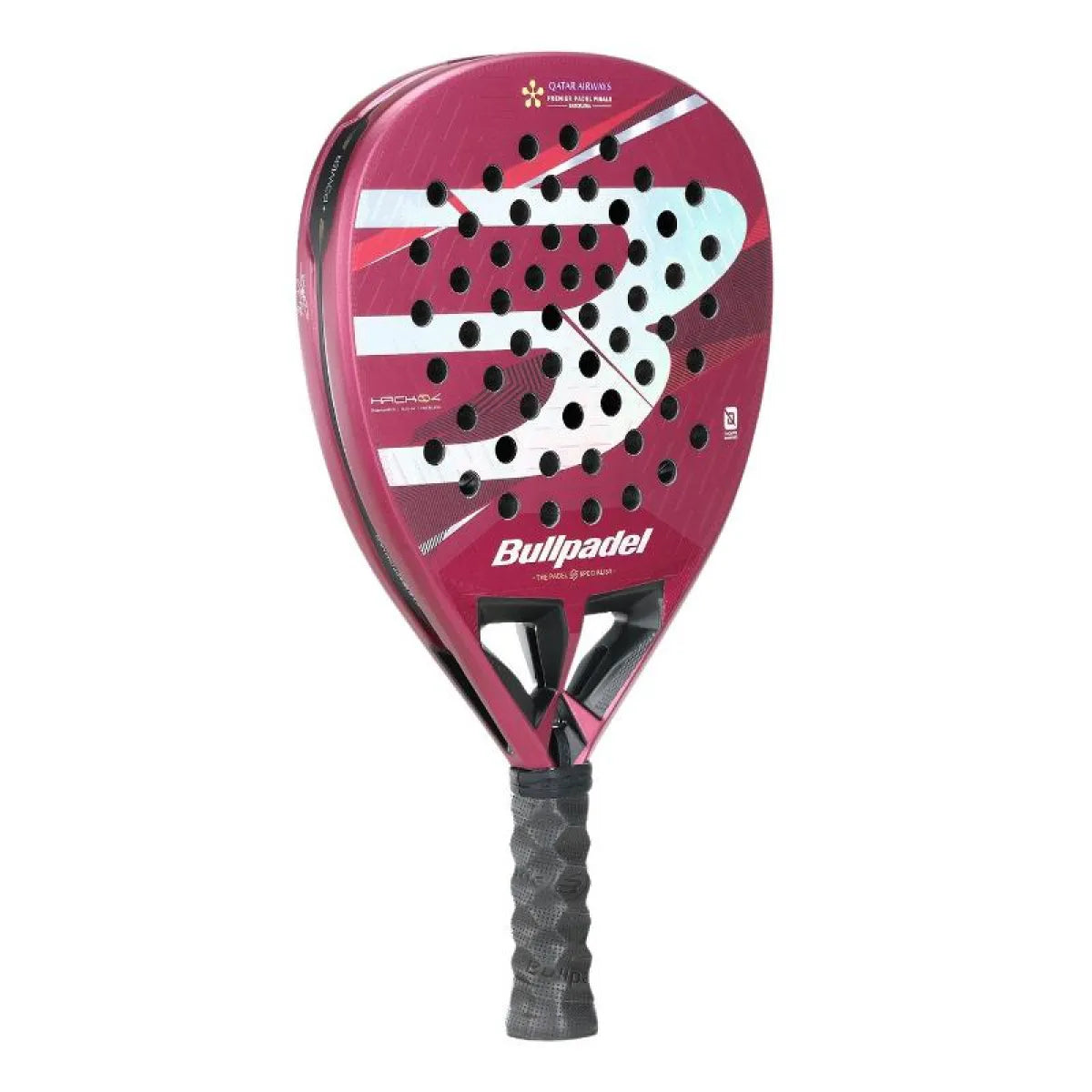 Raquette padel Bullpadel Paquito Navarro Hack 04 Tour Finals 25 — vue de profil