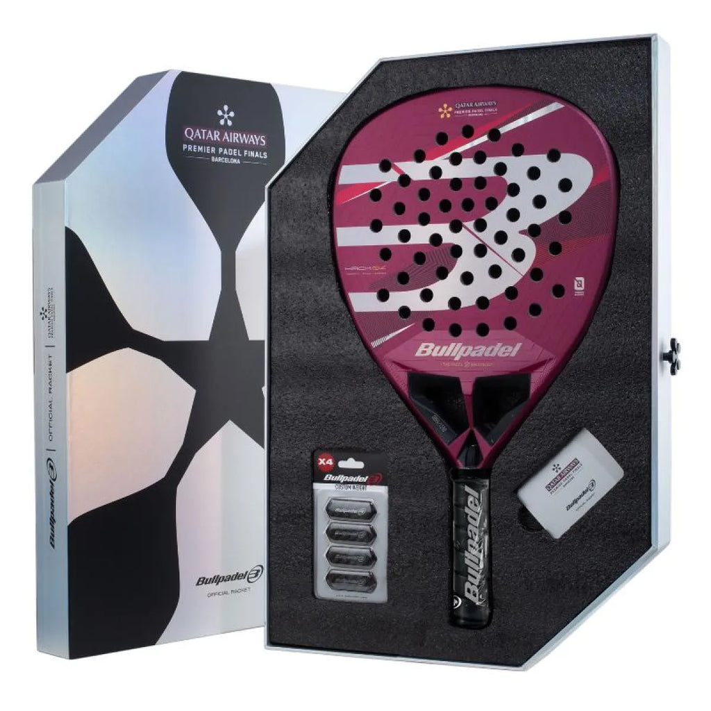 Raquette padel Bullpadel Paquito Navarro Hack 04 Tour Finals 25 — vue de dessus