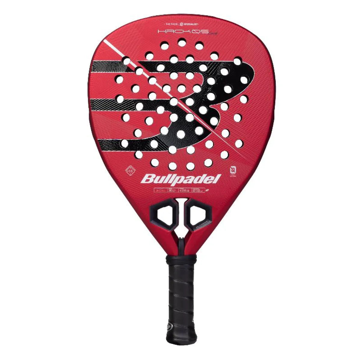 Raquette padel Bullpadel Paquito Navarro Hack 05 Comfort 2027 — vue de face