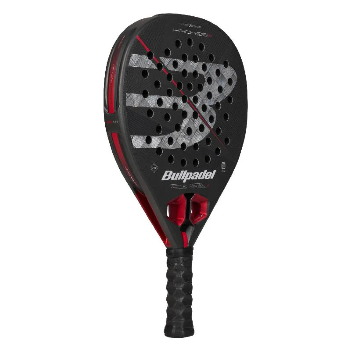 Raquette padel Bullpadel Paquito Navarro Hack 05 Hybrid 2027 — vue de profil