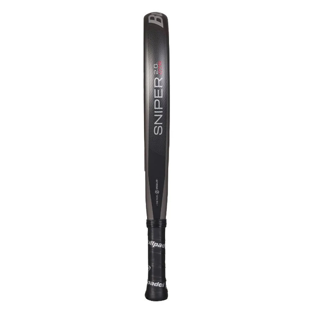 Raquette padel Bullpadel Sniper 2.0 Control gris Oscuro 2026 — vue de profil 2
