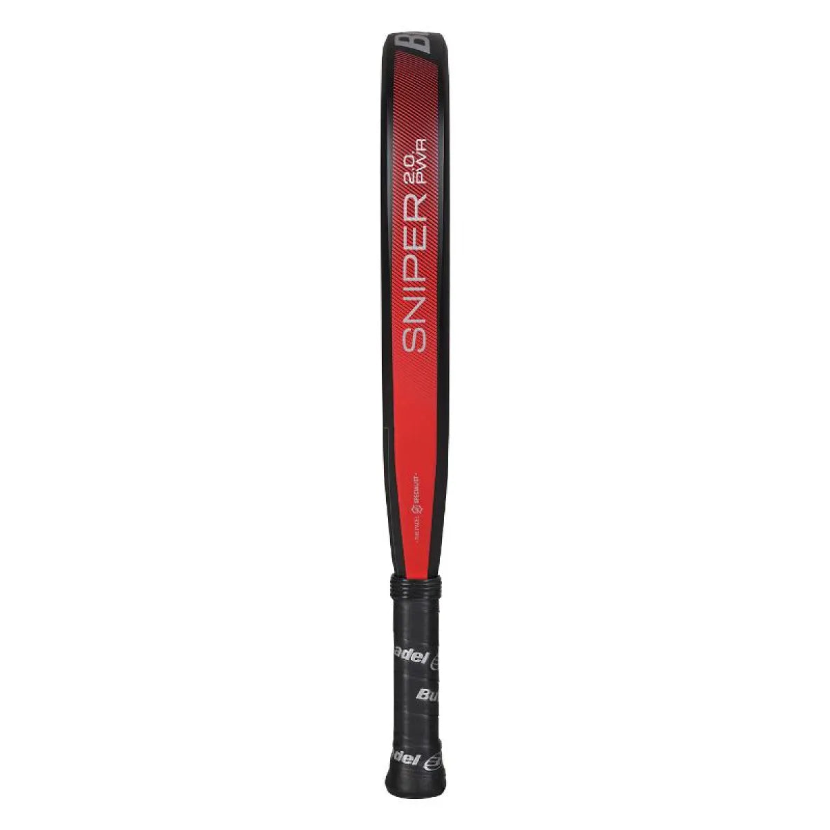 Raquette padel Bullpadel Sniper 2.0 Power noir 2026 — vue de profil 2