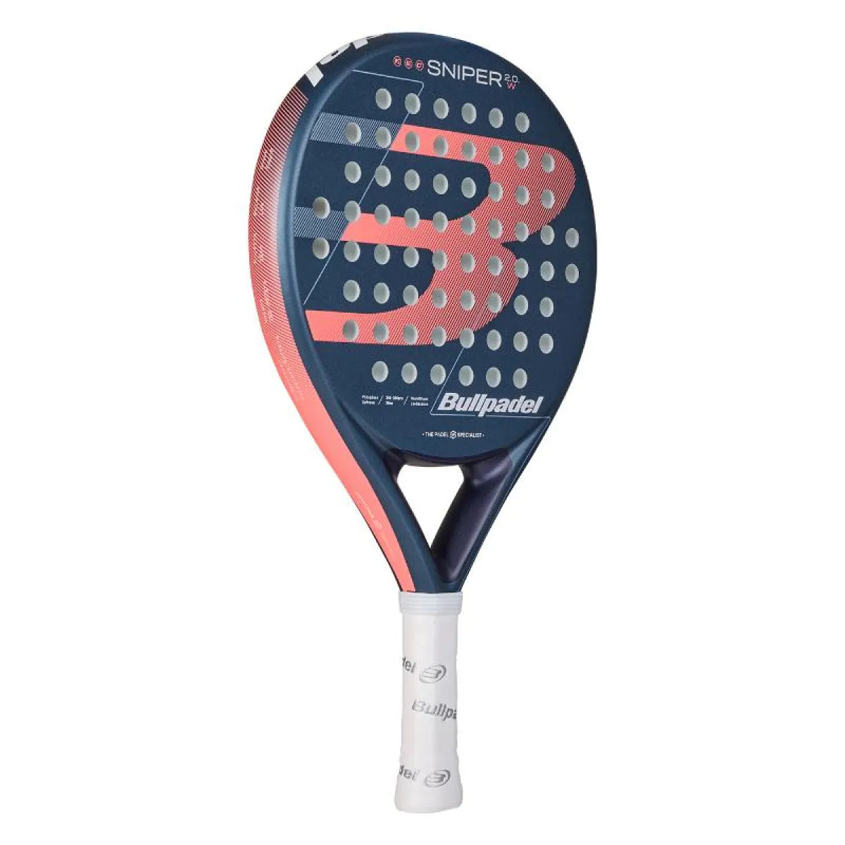 Raquette padel Bullpadel Sniper 2.0 Woman bleu Marino 2026 — vue de profil