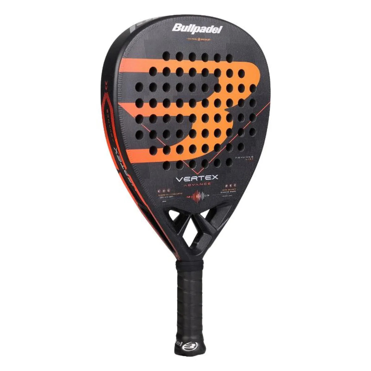 Raquette padel Bullpadel Vertex Advance 2026 — vue de profil