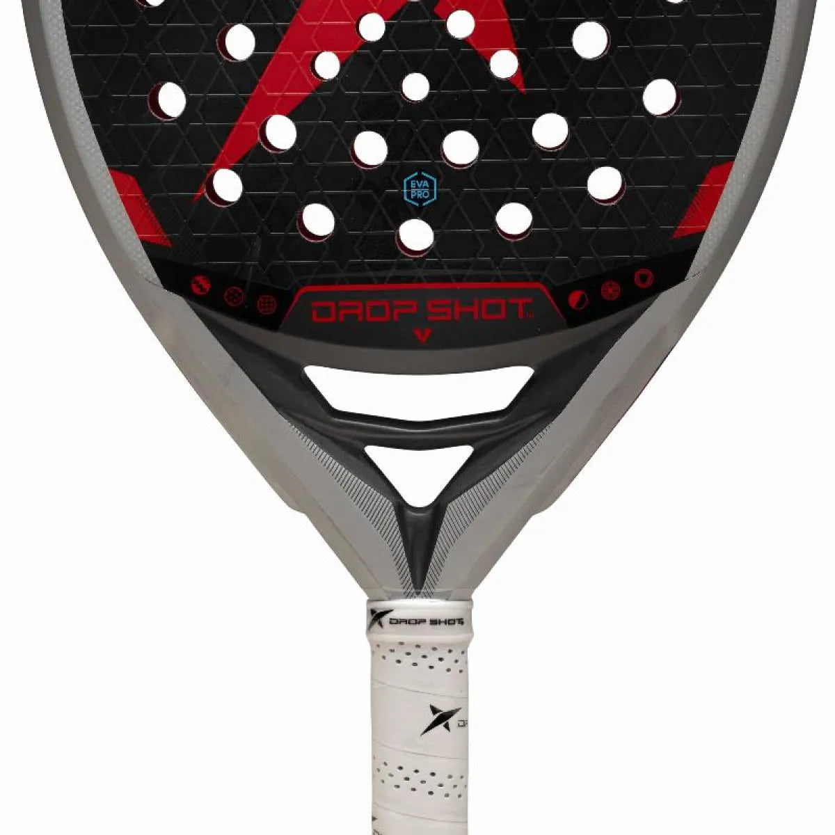 Raquette padel Drop Shot Conqueror Attack 2.0 2026 — vue en perspective