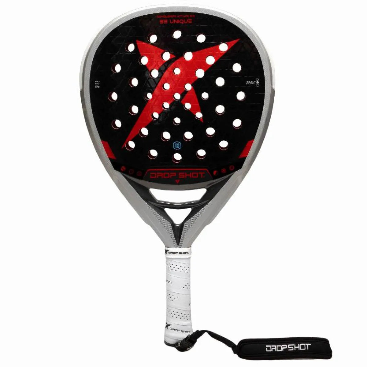 Raquette padel Drop Shot Conqueror Attack 2.0 2026 — vue de face