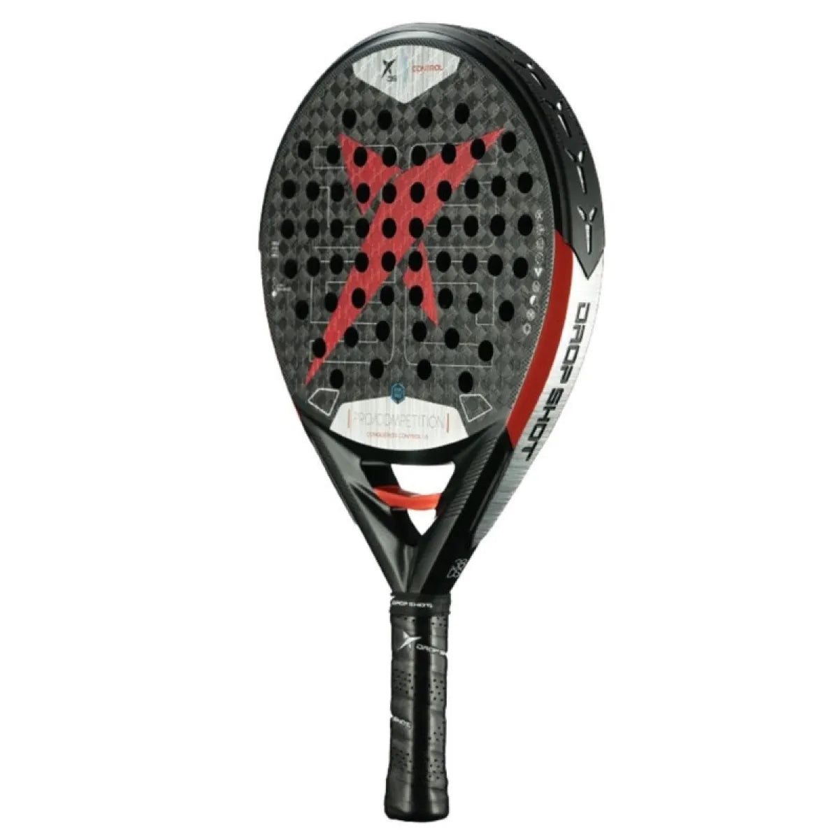 Raquette padel Drop Shot Conqueror Control 1.0 2025 — vue de profil