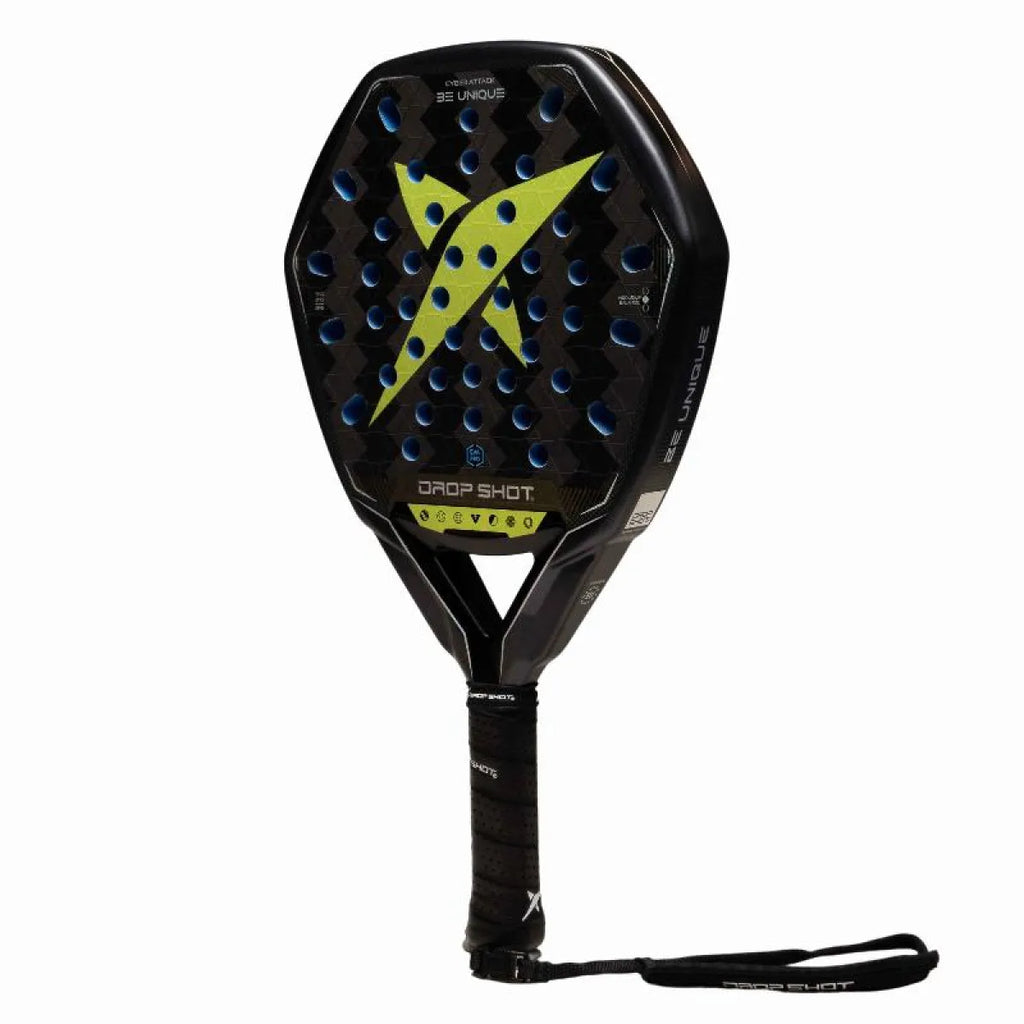 Raquette padel Drop Shot Cyber Attack 2026 — vue de profil