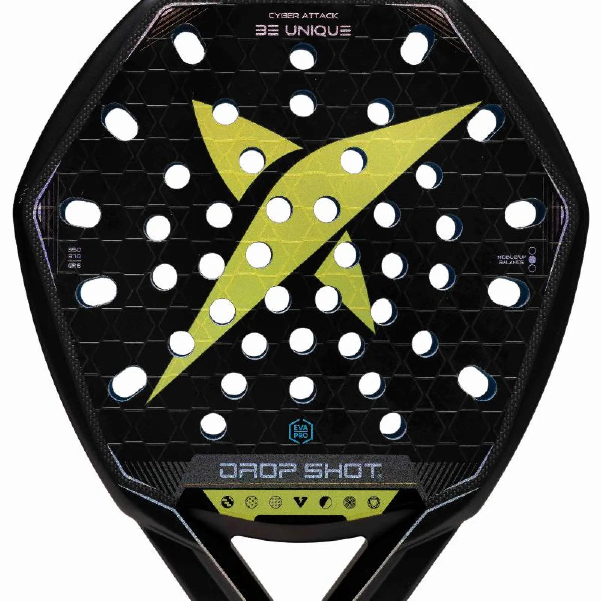 Raquette padel Drop Shot Cyber Attack 2026 — vue détail 2