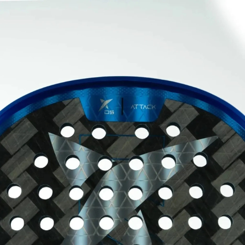 Raquette padel Drop Shot Jon Sanz Axion Attack 1.0 2025 — vue en perspective