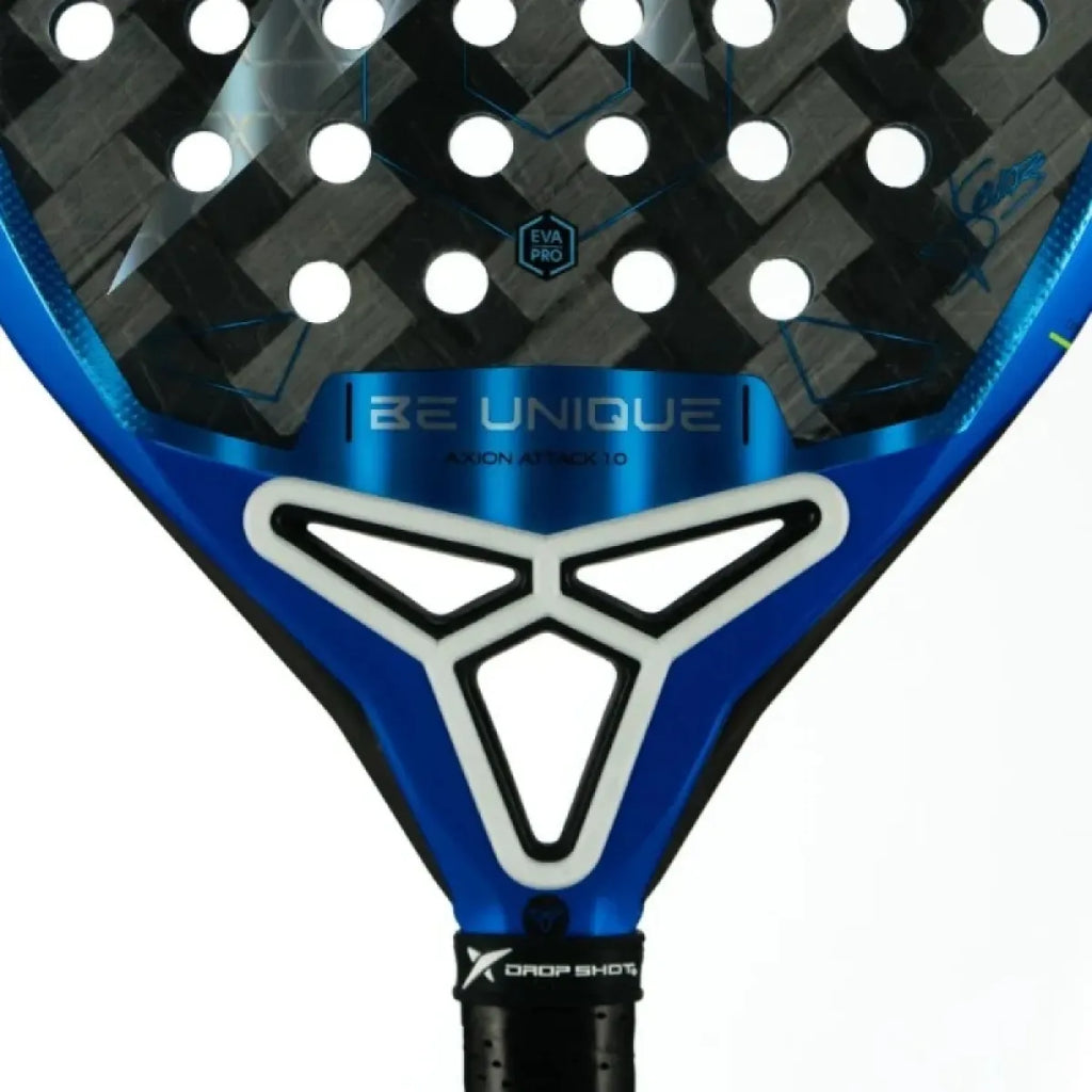Raquette padel Drop Shot Jon Sanz Axion Attack 1.0 2025 — vue de dos