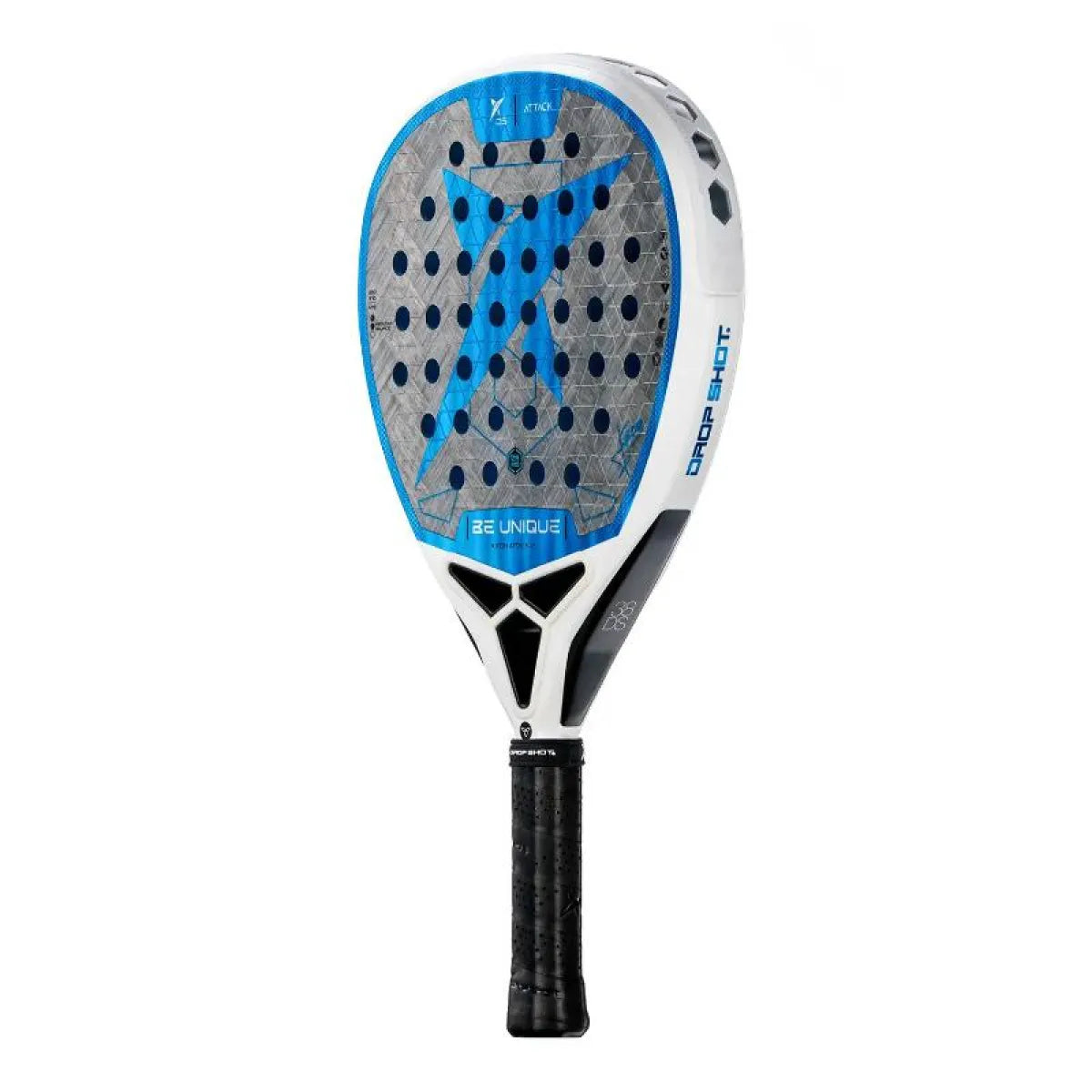 Raquette padel Drop Shot Jon Sanz Axion Attack 1.5 2025 — vue de profil