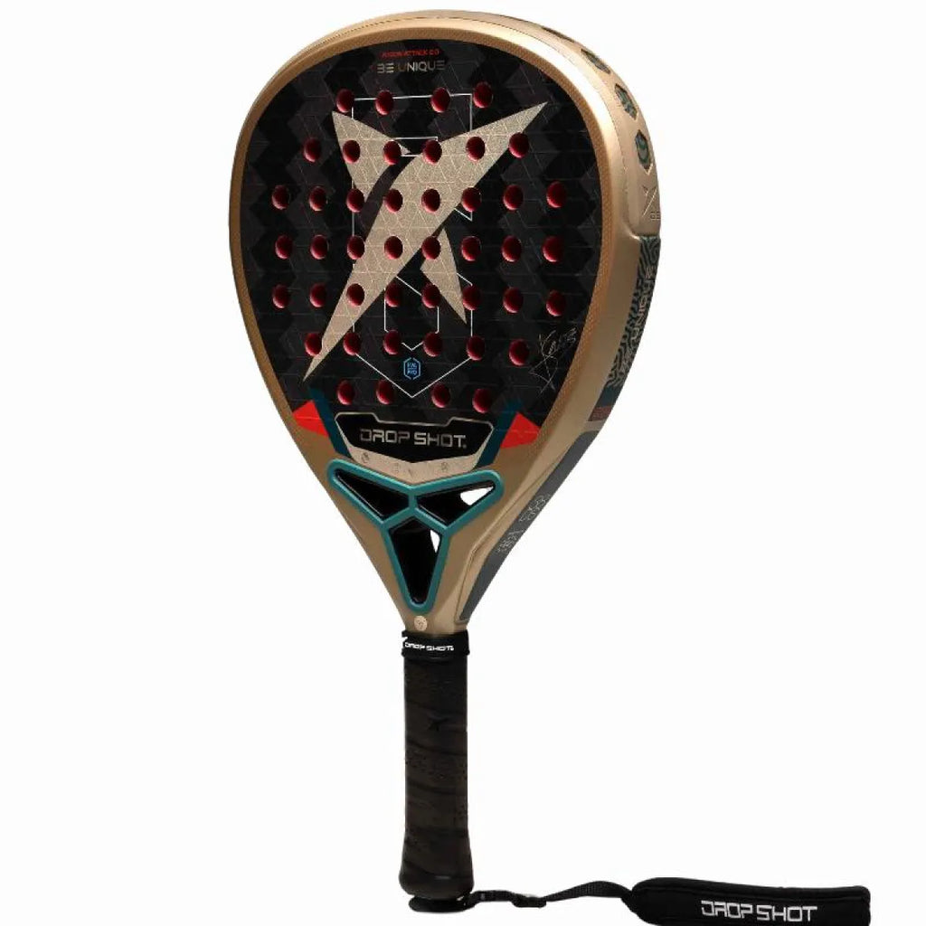 Raquette padel Drop Shot Jon Sanz Axion Attack 2.0 2026 — vue de profil