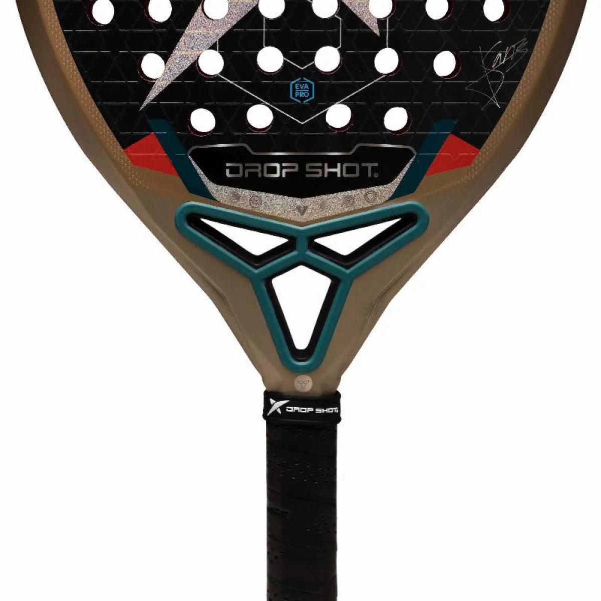 Raquette padel Drop Shot Jon Sanz Axion Attack 2.0 2026 — vue de profil 2