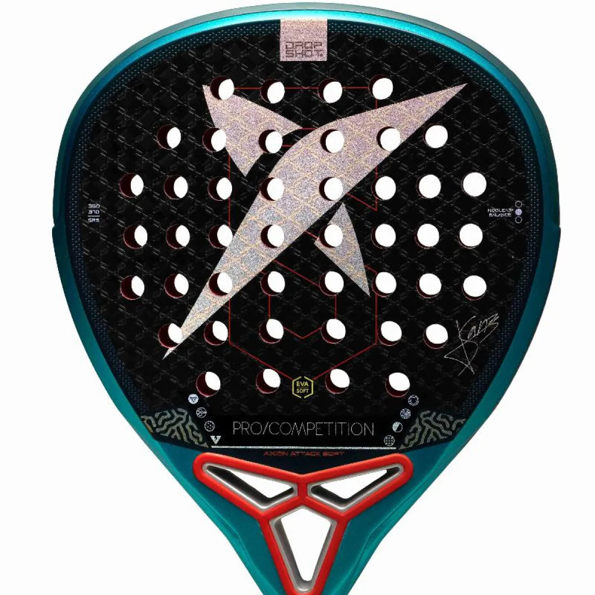 Raquette padel Drop Shot Jon Sanz Axion Attack Soft 2026 — vue détail 1