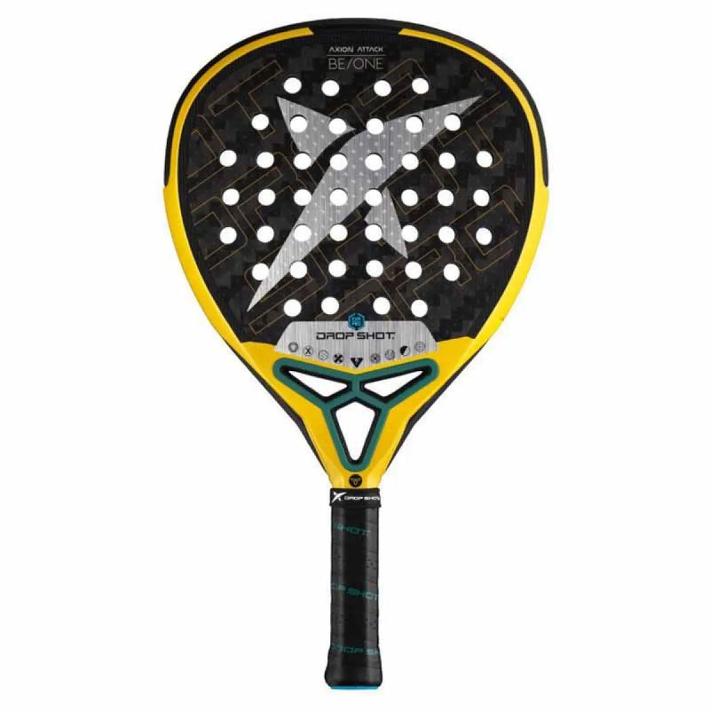 Raquette padel Drop Shot Jon Sanz Axion Attack — vue de face