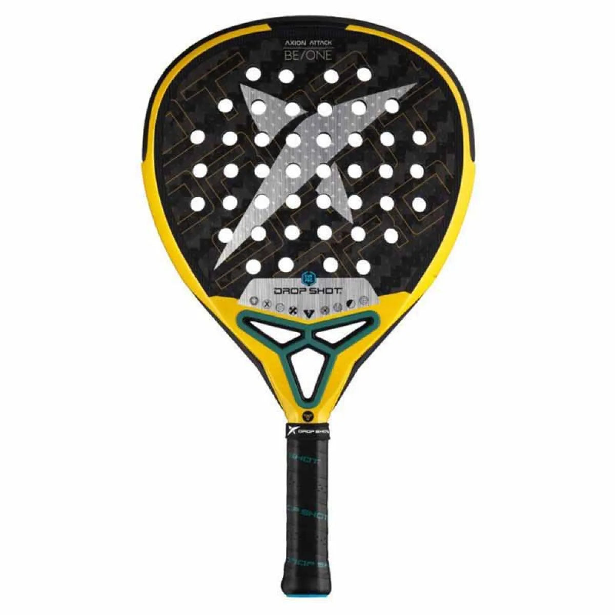 Raquette padel Drop Shot Jon Sanz Axion Attack — vue de face