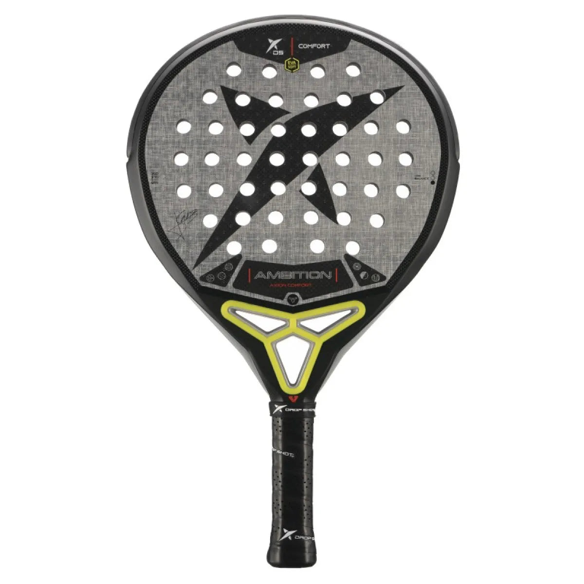 Raquette padel Drop Shot Jon Sanz Axion Comfort 2025 — vue de face