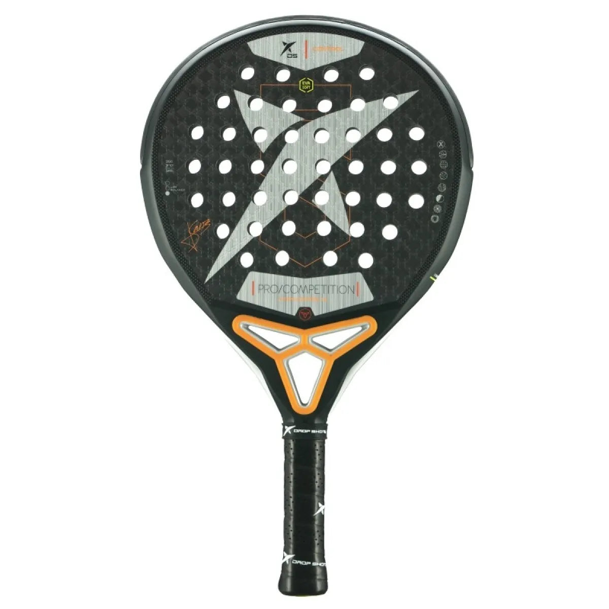 Raquette padel Drop Shot Jon Sanz Axion Control 1.0 2025 — vue de face
