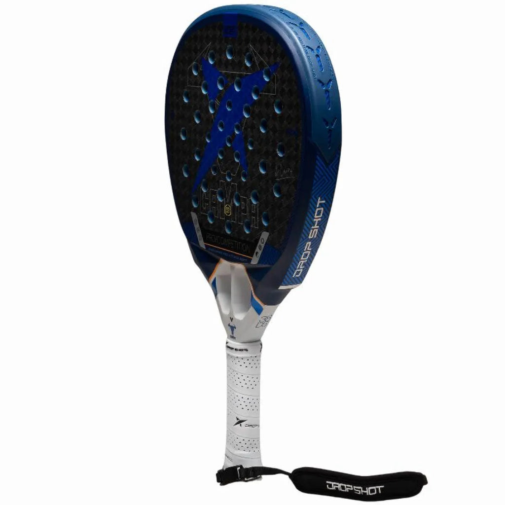 Raquette padel Drop Shot Lucas Campagnolo Explorer Pro Attack Soft 2026 — vue de profil
