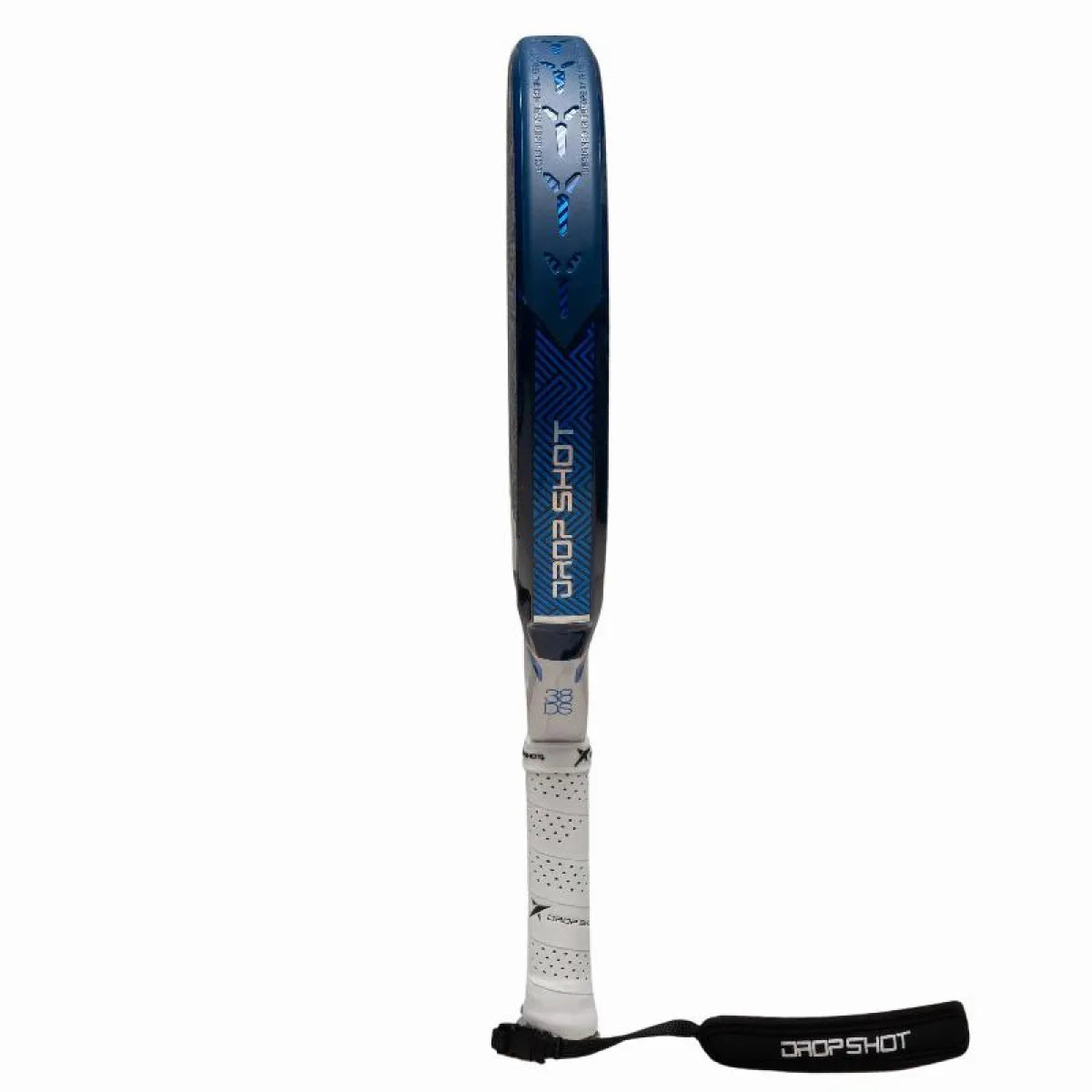 Raquette padel Drop Shot Lucas Campagnolo Explorer Pro Attack Soft 2026 — vue de profil 2