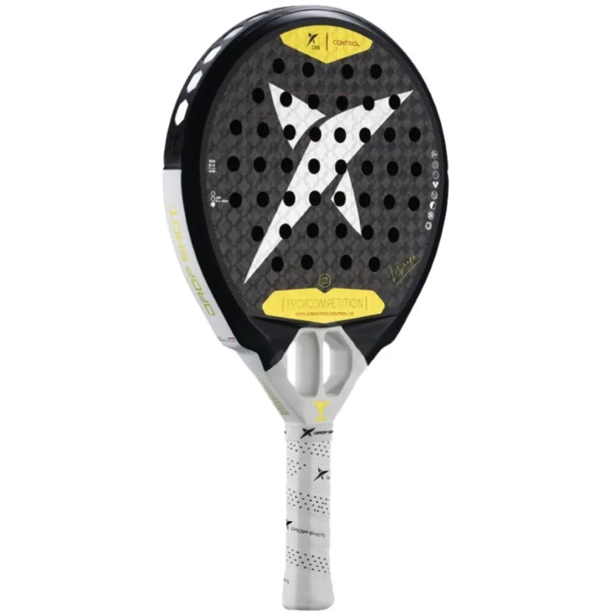Raquette padel Drop Shot Lucas Campagnolo Explorer Pro Control 1.0 2025 — vue détail 1
