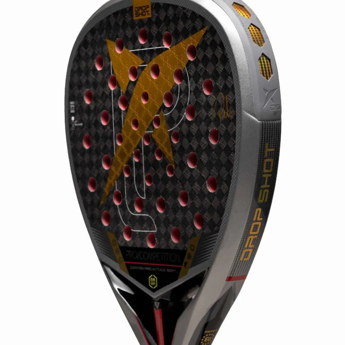 Raquette padel Drop Shot Pablo Lima Canyon Pro Attack Soft 2026 — vue détail 1