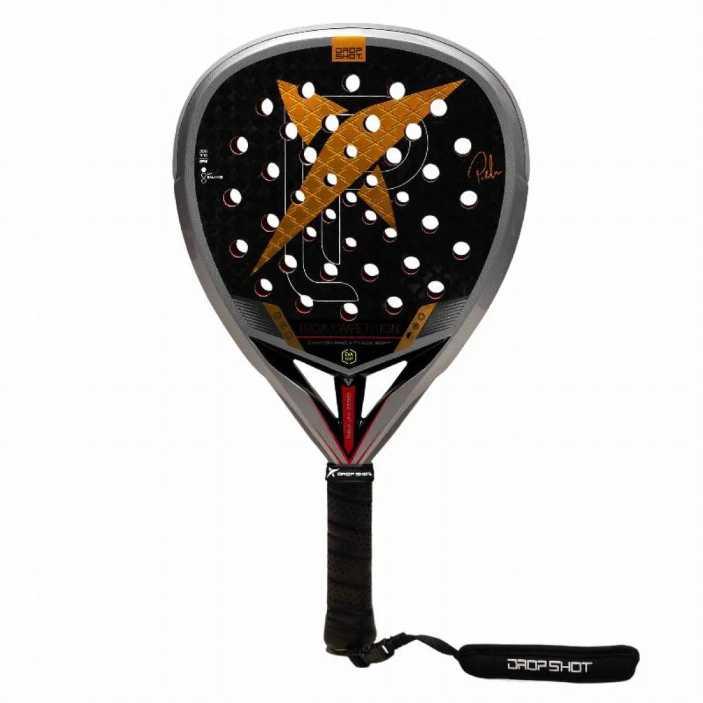 Raquette padel Drop Shot Pablo Lima Canyon Pro Attack Soft 2026 — vue de face