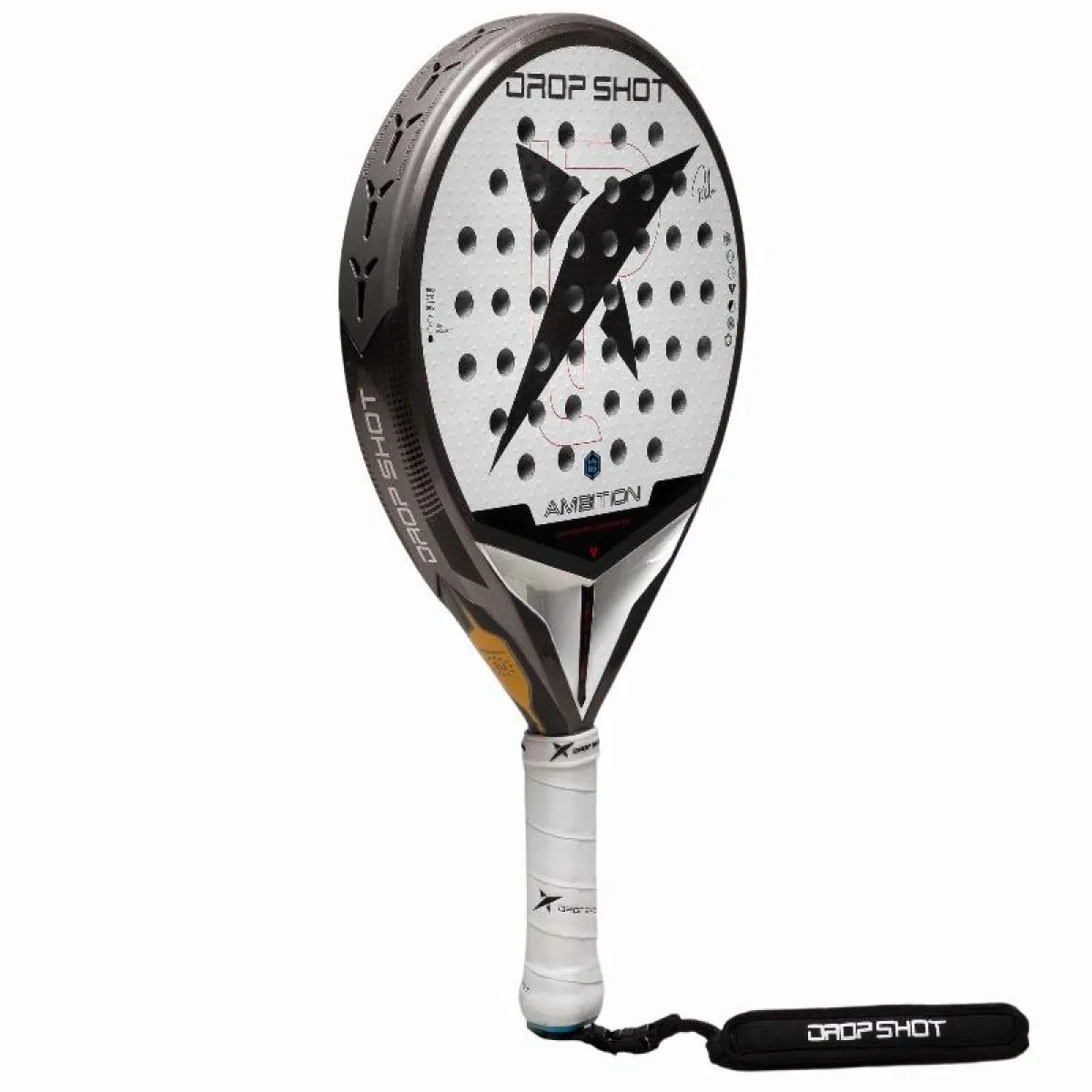 Raquette padel Drop Shot Pablo Lima Canyon Pro Comfort 2.0 2026 — vue de profil