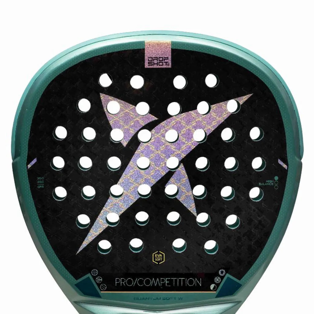 Raquette padel Drop Shot Quantum Soft W 2026 — vue en perspective