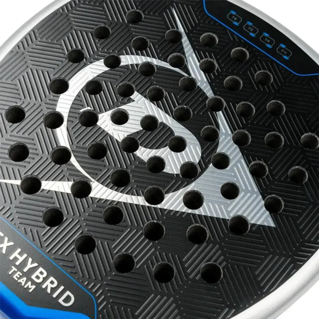 Raquette padel Dunlop FX Hybryd Team 2026 — vue en perspective