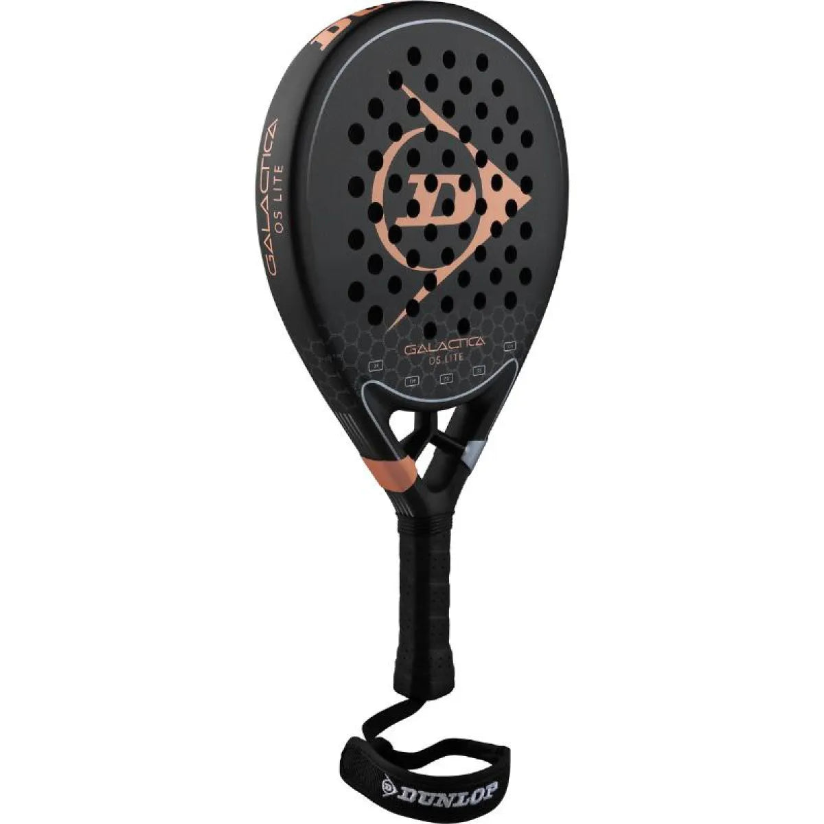 Raquette padel Dunlop Galactica OS Lite 2025 — vue de profil