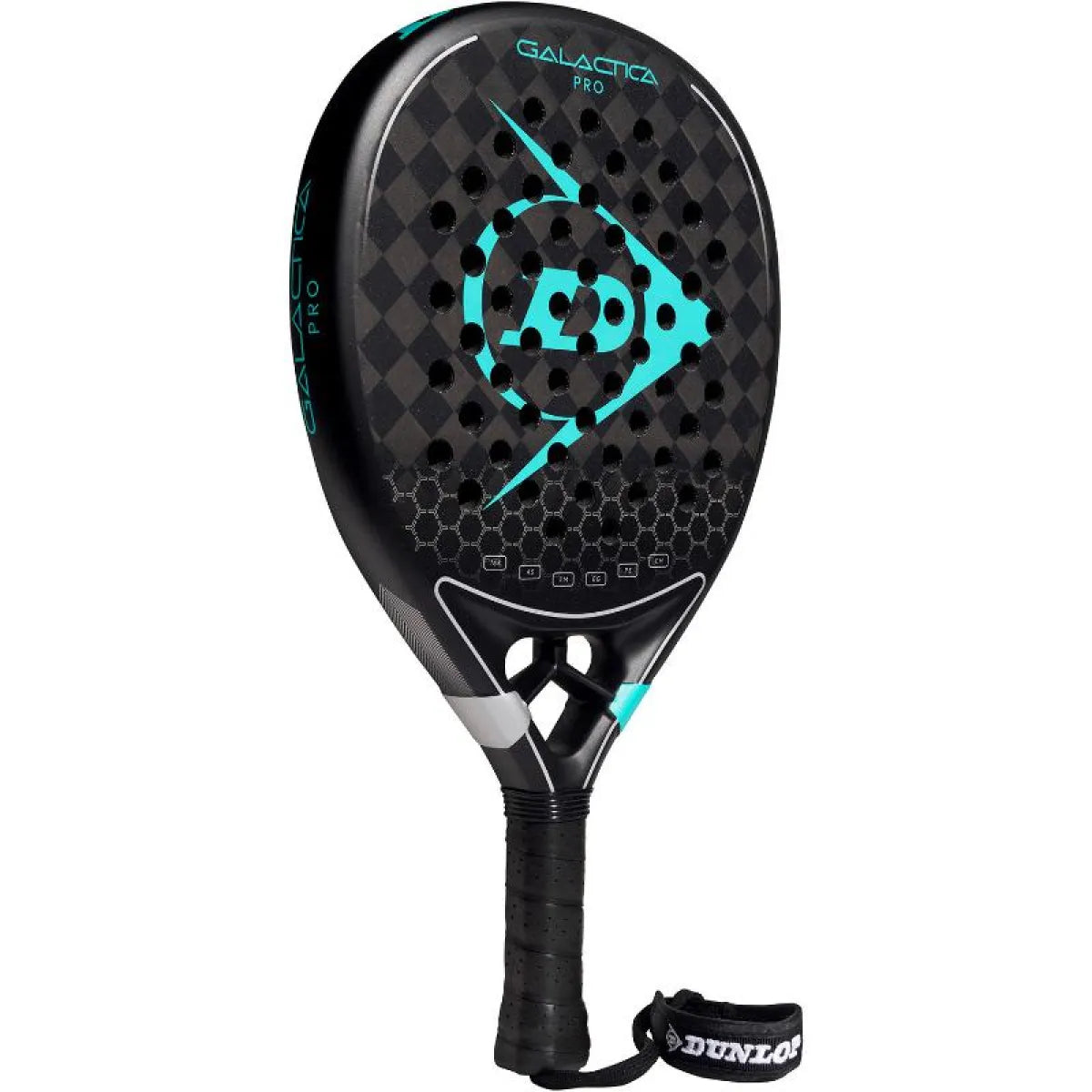 Raquette padel Dunlop Galactica Pro 2025 — vue de profil