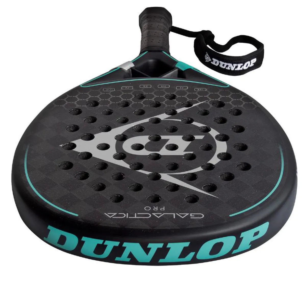 Raquette padel Dunlop Galactica Pro 2025 — vue en perspective