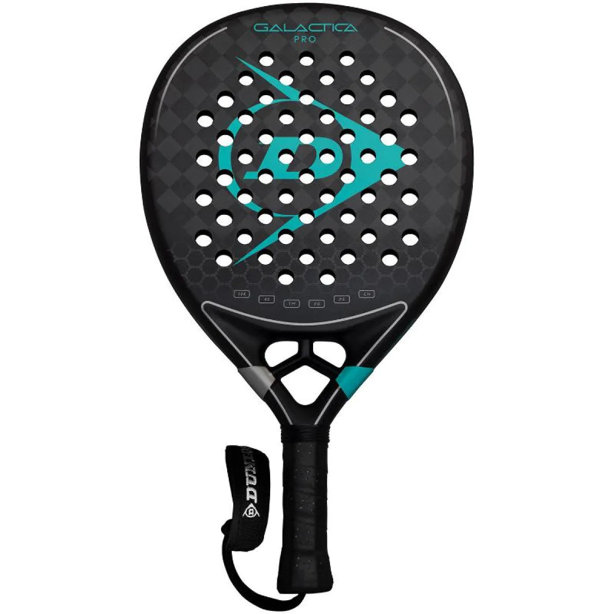 Raquette padel Dunlop Galactica Pro 2025 — vue de face