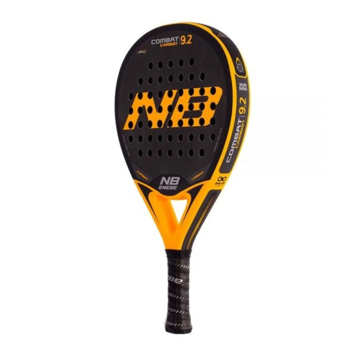 Raquette padel Enebe Combat Carbon 9.2 orange — vue de profil 2