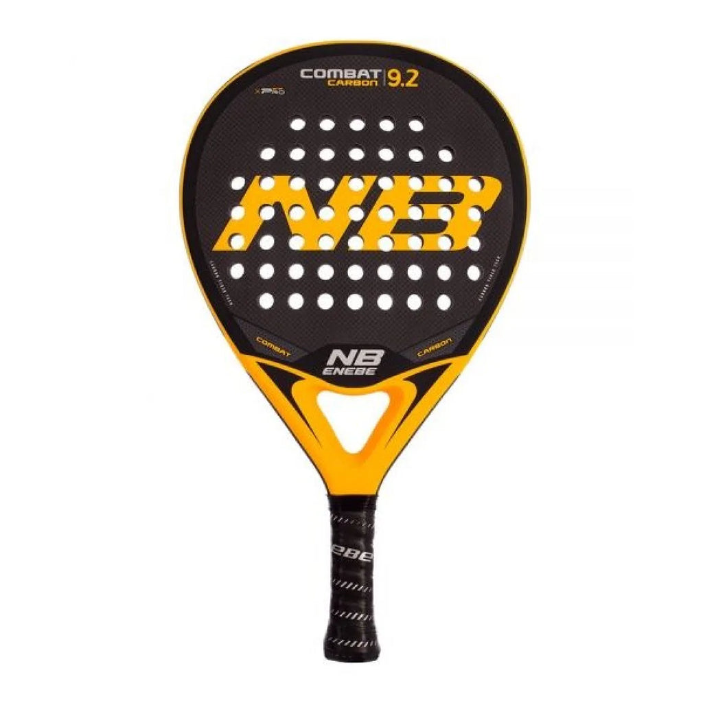Raquette padel Enebe Combat Carbon 9.2 orange — vue de face