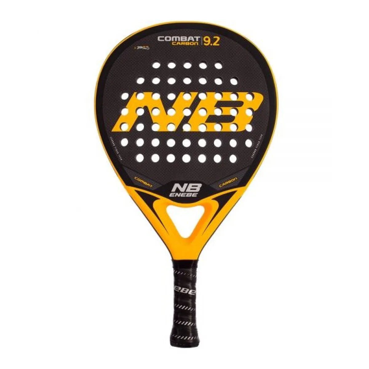 Raquette padel Enebe Combat Carbon 9.2 orange — vue de face