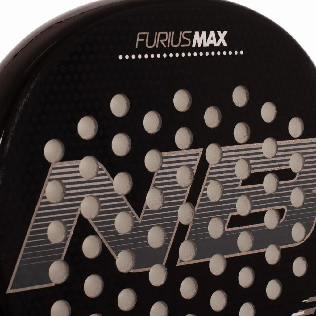 Raquette padel Enebe Furius Max Holographic 2027 — vue en perspective