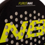 Raquette padel Enebe Furius Max vert 2027 — vue en perspective