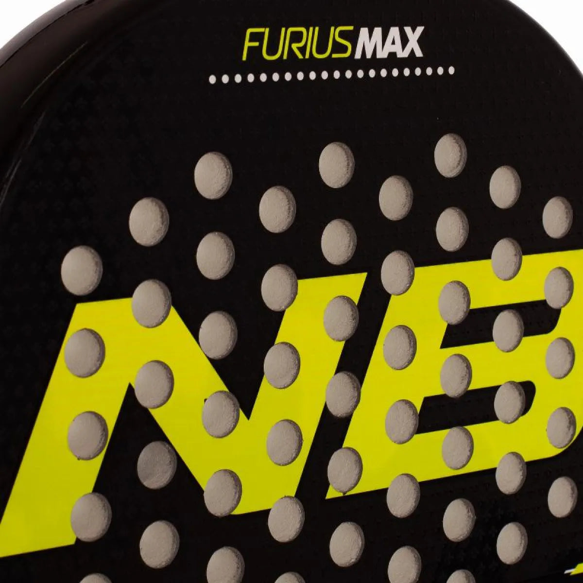 Raquette padel Enebe Furius Max vert 2027 — vue en perspective