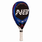Raquette padel Enebe Mercury Attack bleu 2027 — vue de profil