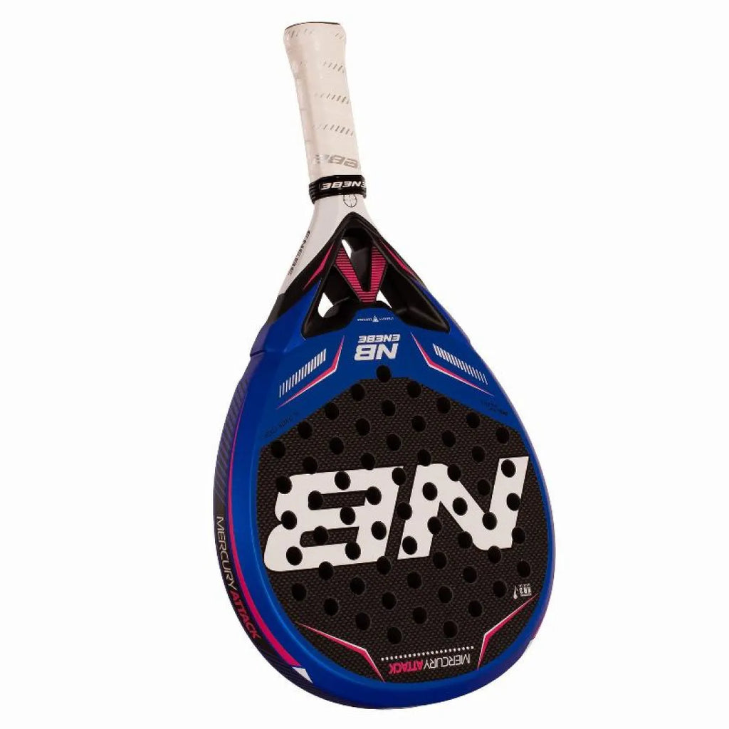 Raquette padel Enebe Mercury Attack bleu 2027 — vue de dos