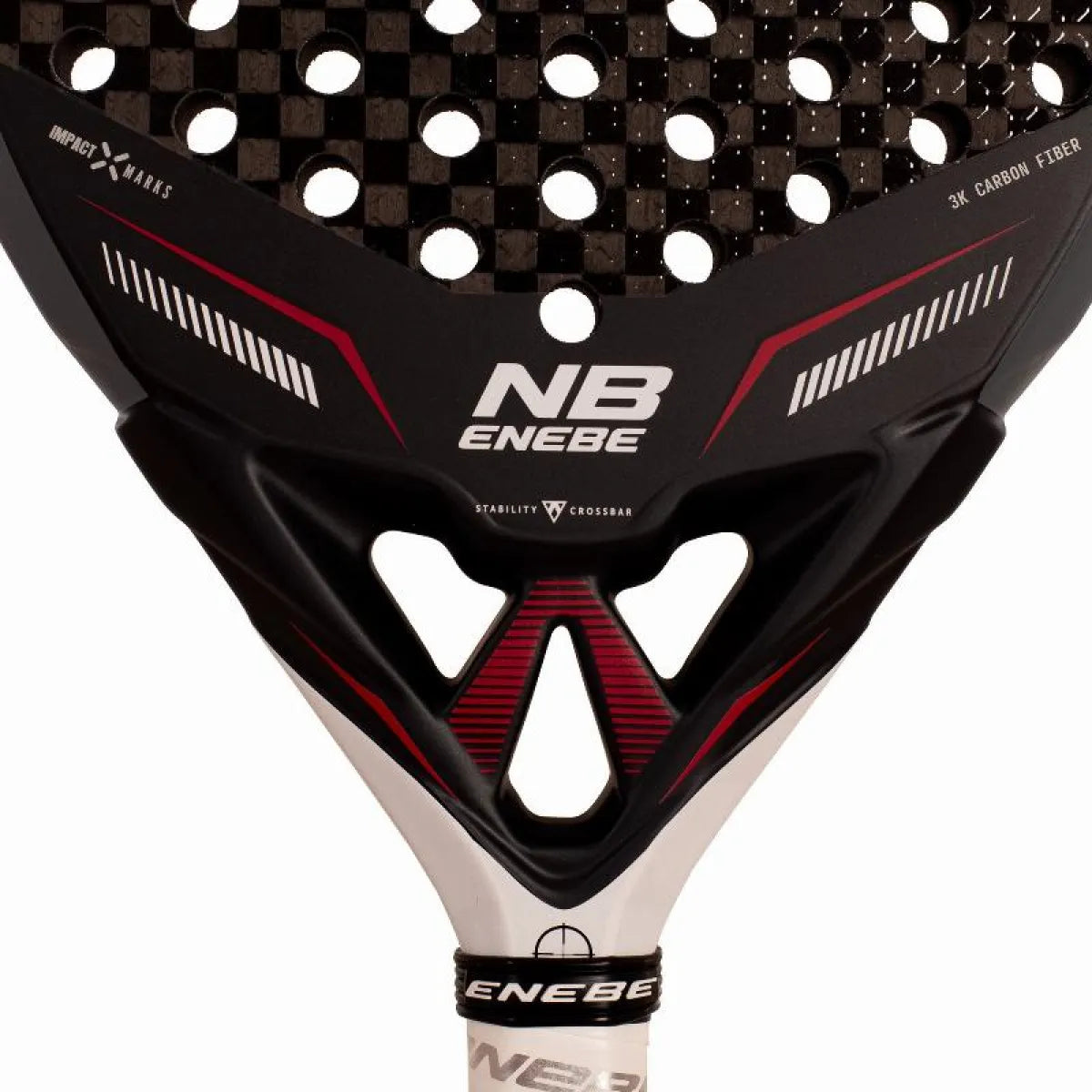 Raquette padel Enebe Mercury Attack gris 2027 — vue détail 2